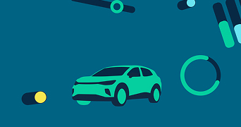 illustration of cars showing fleet management software